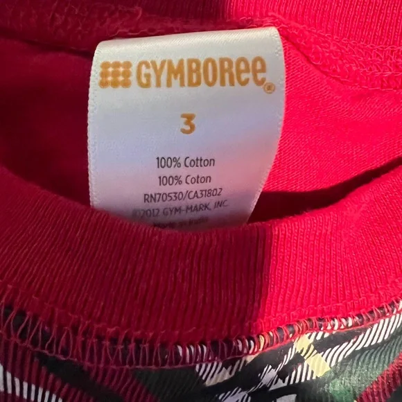 Gymboree Christmas Holiday cotton long sleeve tee - Picture 2 of 2